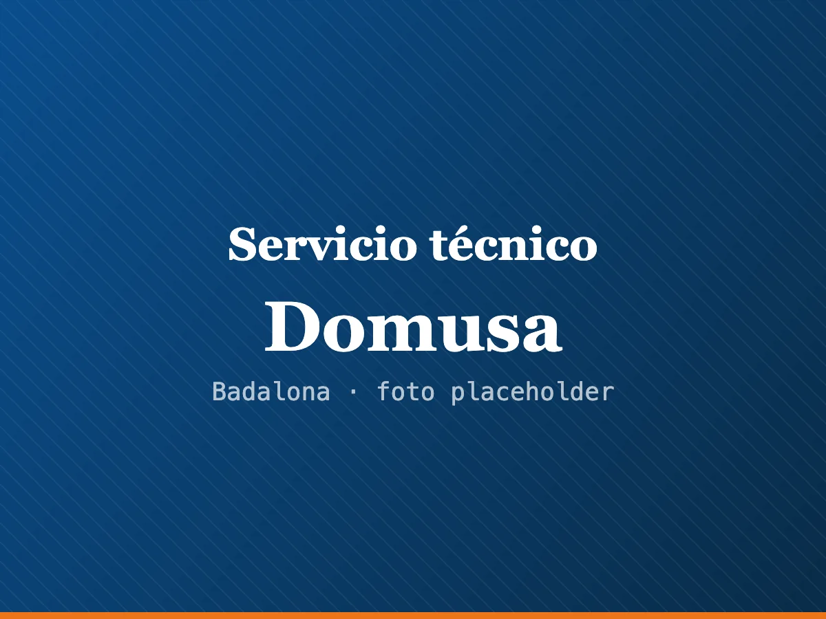 Servicio técnico de calderas Domusa en Sabadell