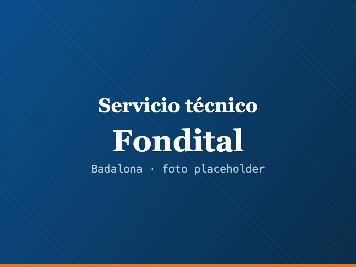 Servicio técnico de calderas Fondital en Sabadell