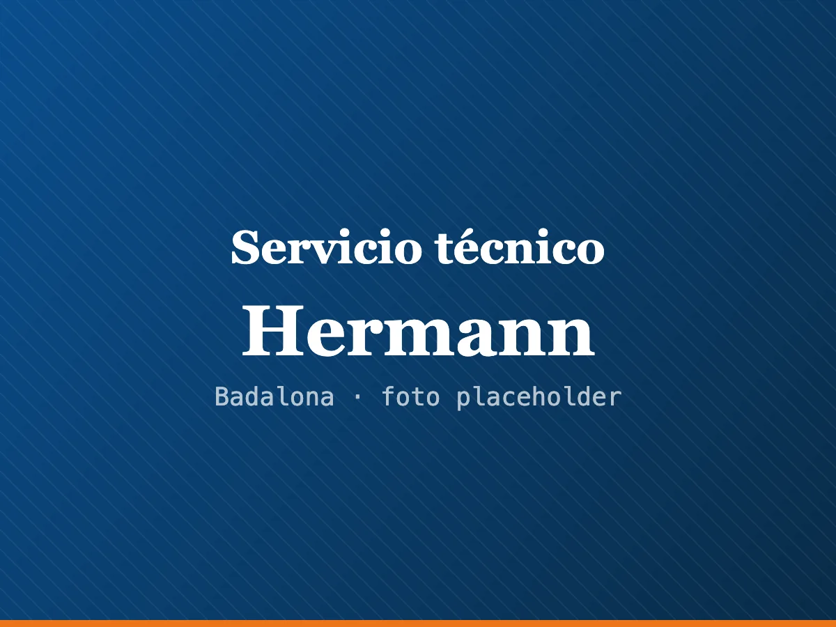 Servicio técnico de calderas Hermann en Sabadell