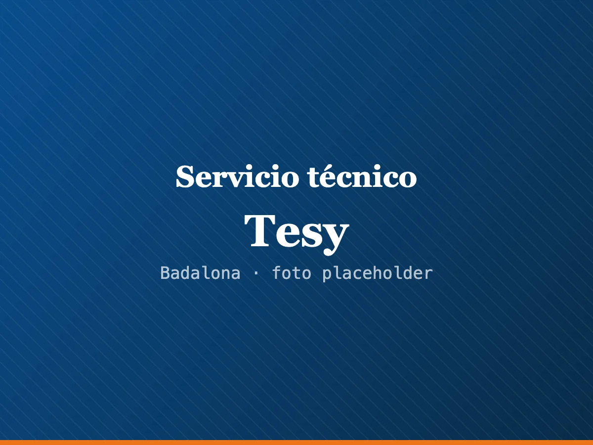 Servicio técnico Tesy en Sabadell